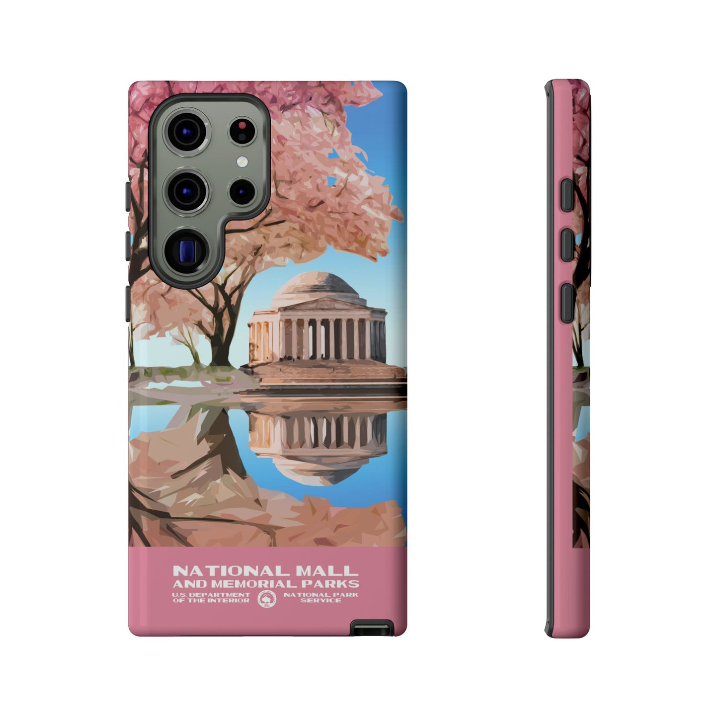 National Mall Washington DC WPA Phone Case