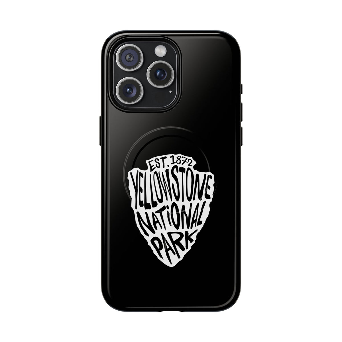Yellowstone National Park iPhone Case with MagSafe - Arrowhead Design