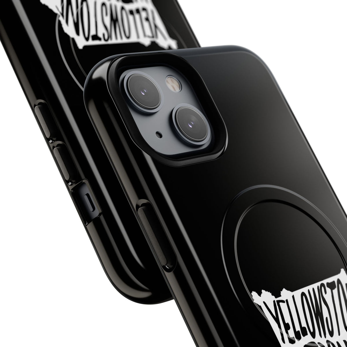 Yellowstone National Park iPhone Case with MagSafe - Map Design