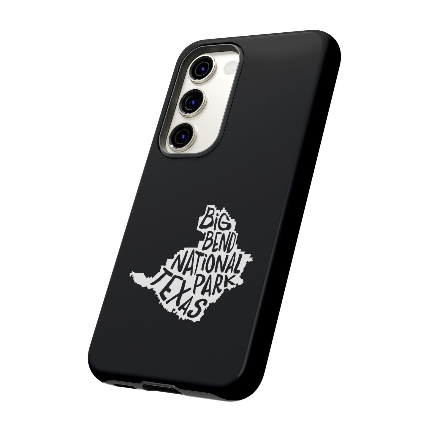 Big Bend National Park Phone Case - Map Design