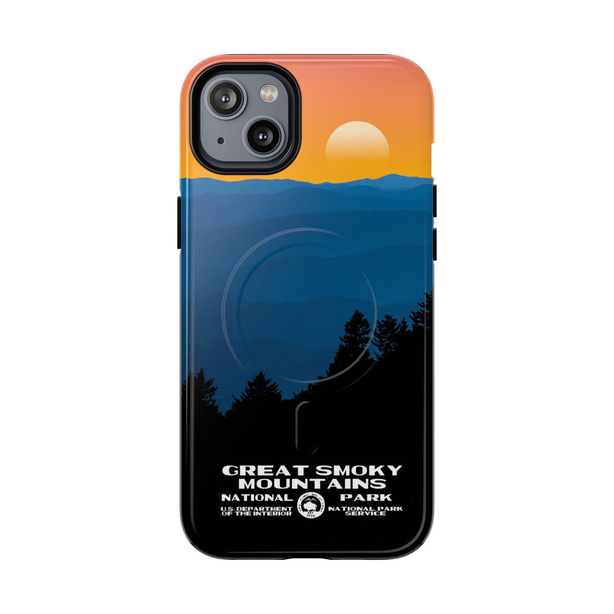 Great Smoky Mountains National Park iPhone Case with MagSafe - WPA Design