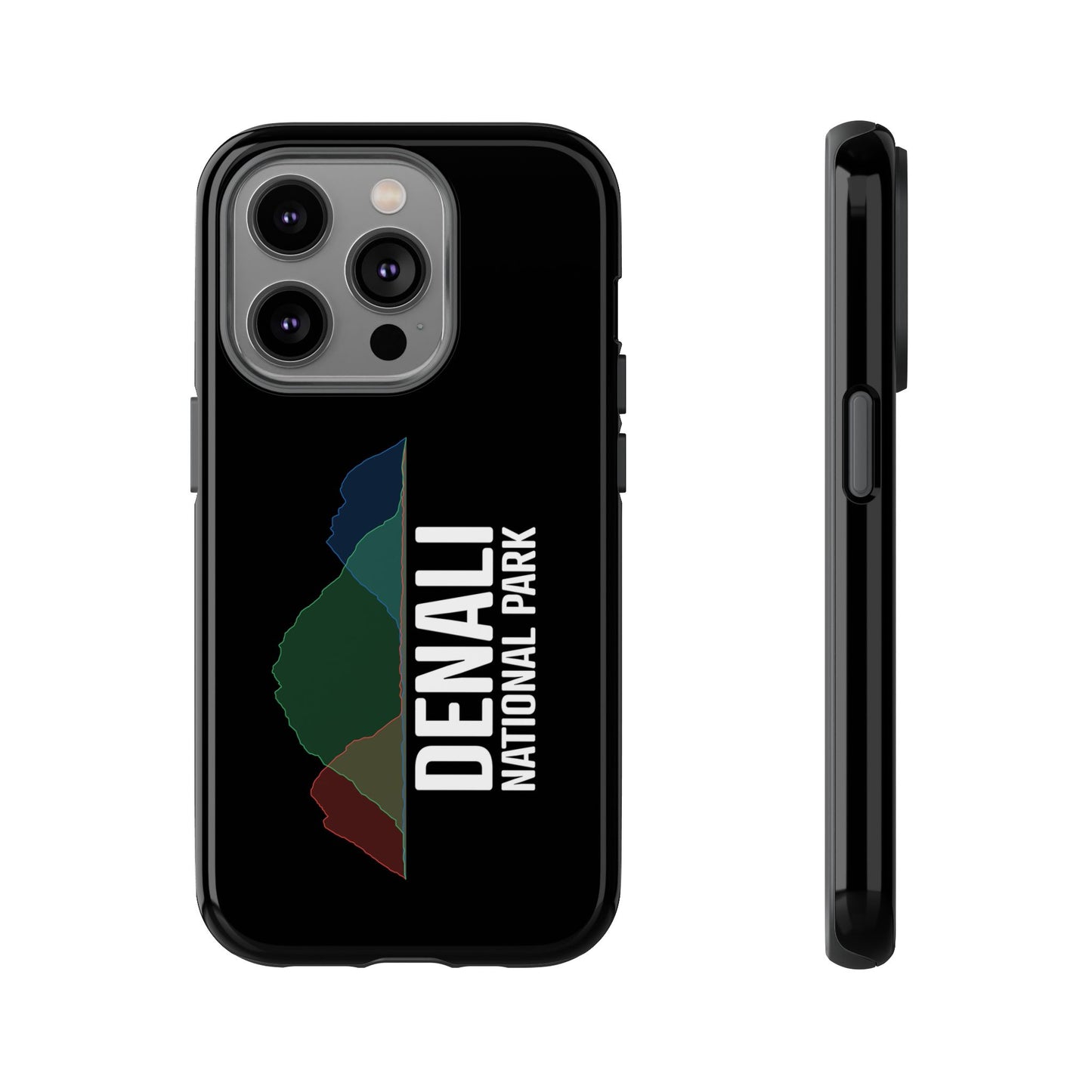 Denali National Park Phone Case - Histogram Design