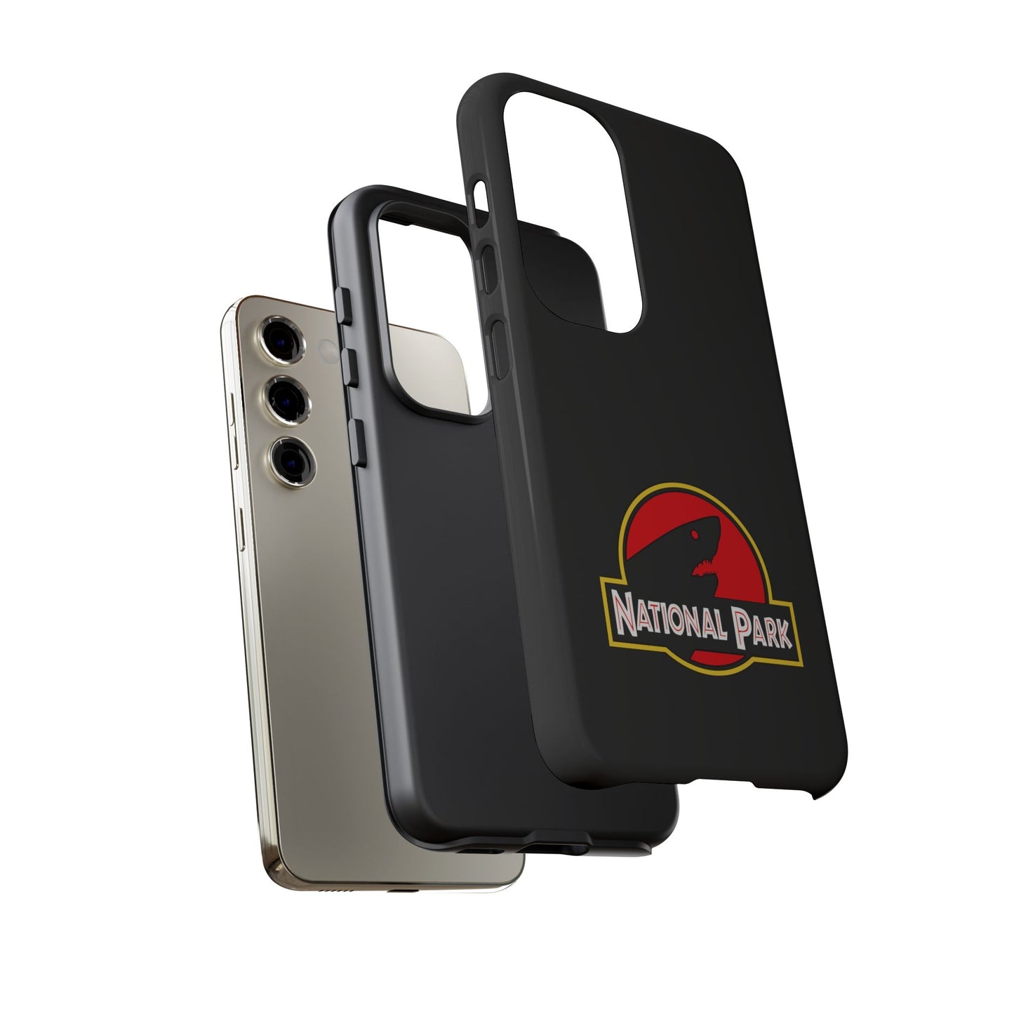 Shark National Park Phone Case - Parody Logo