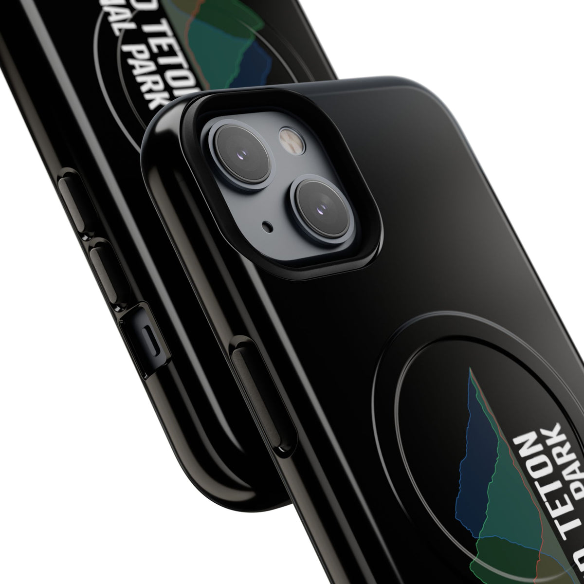Grand Teton National Park iPhone Case with MagSafe - Histogram Design