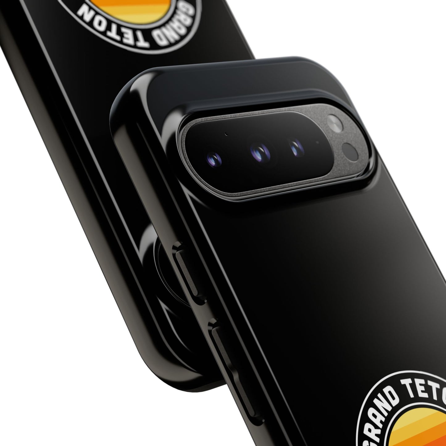 Grand Teton National Park Phone Case - Round Emblem Design