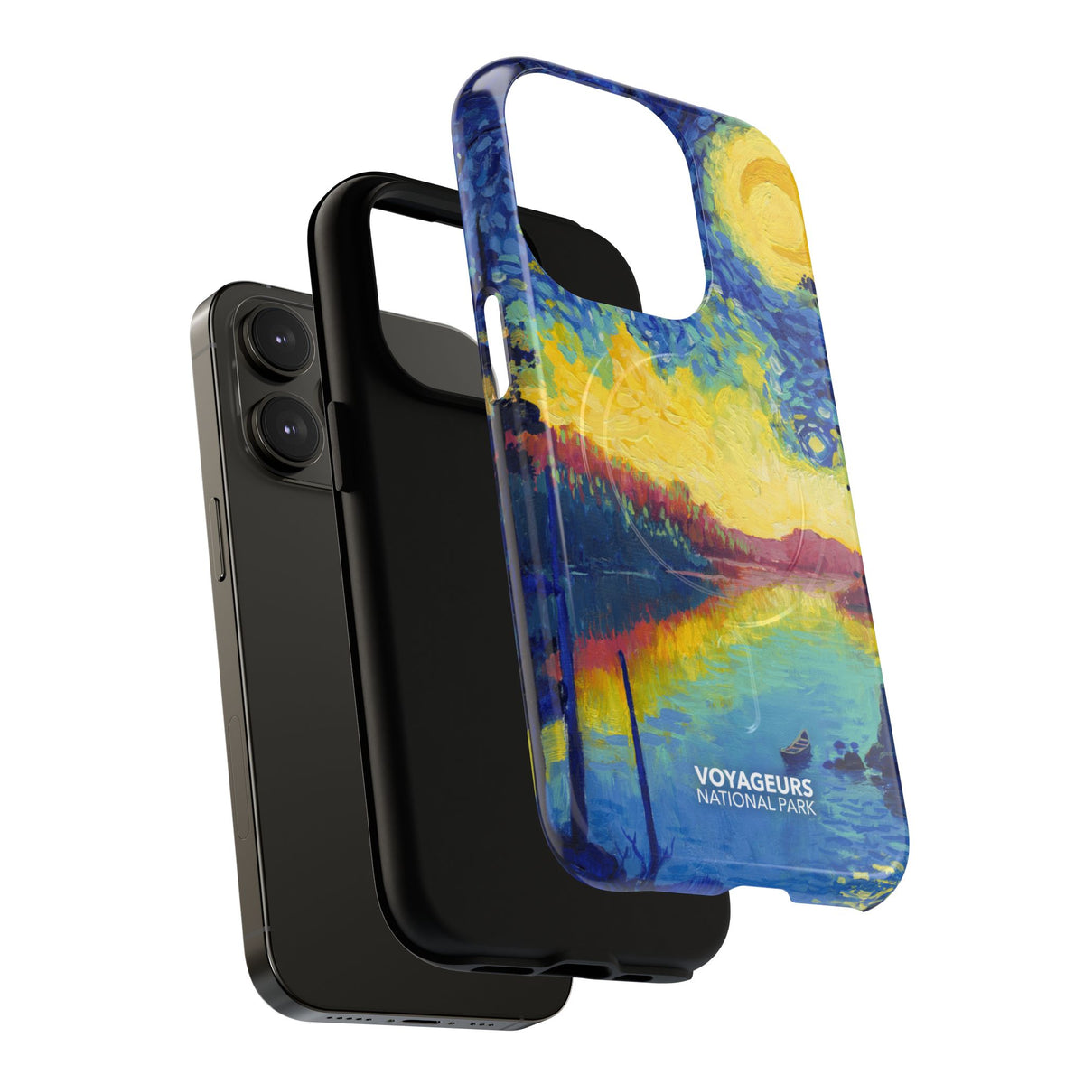 Voyageurs National Park iPhone Case with MagSafe - Starry Night