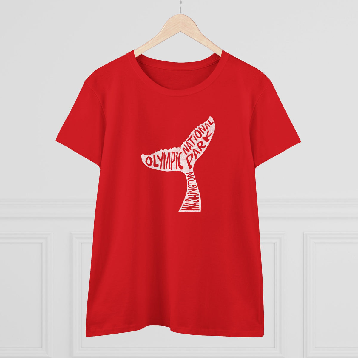 Olympic National Park Women's T-Shirt - Whale Tail
