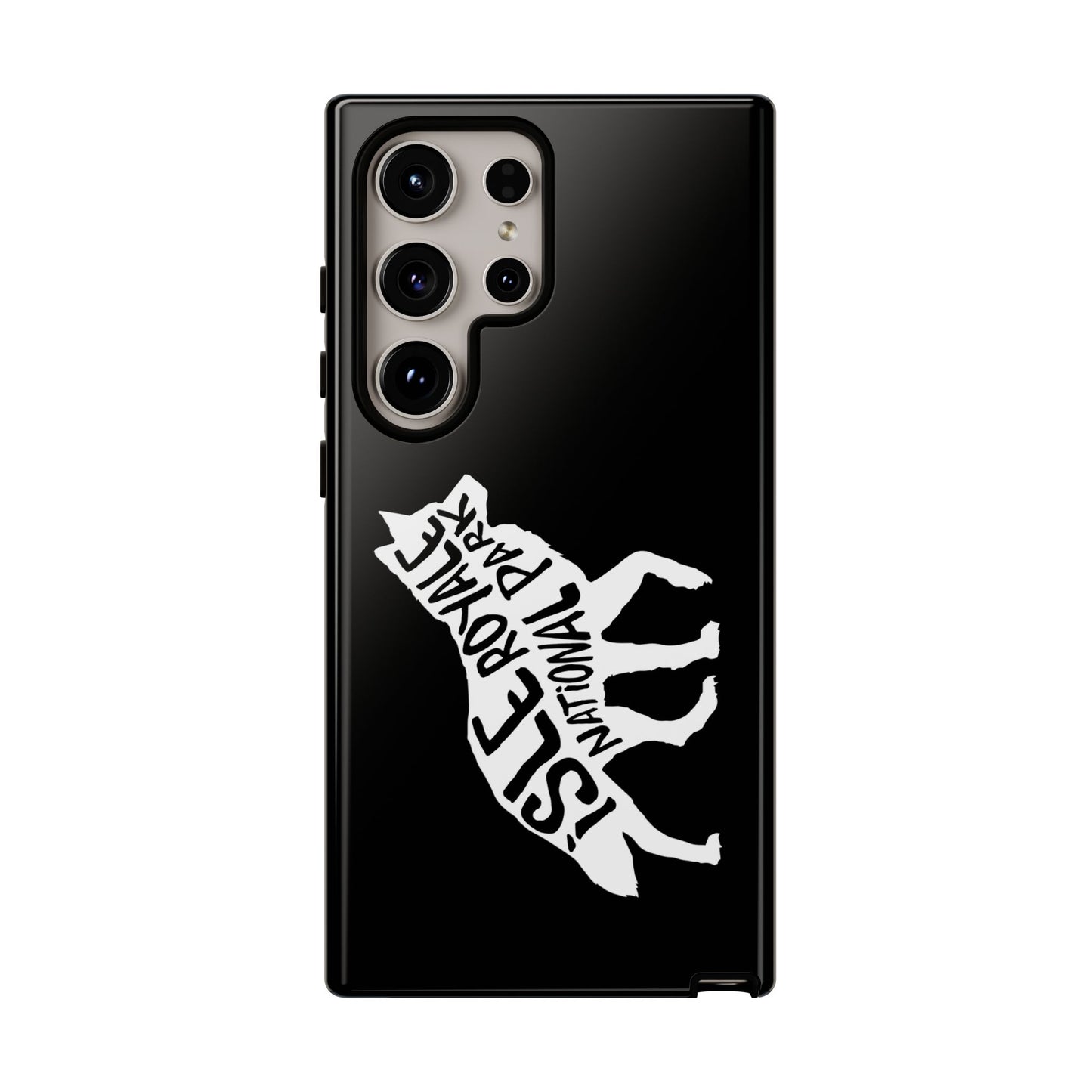 Isle Royale National Park Phone Case - Wolf Design