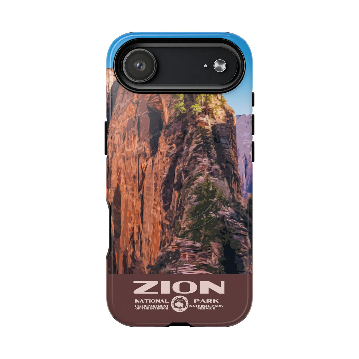 Zion National Park iPhone Case with MagSafe - Angels Landing Trail