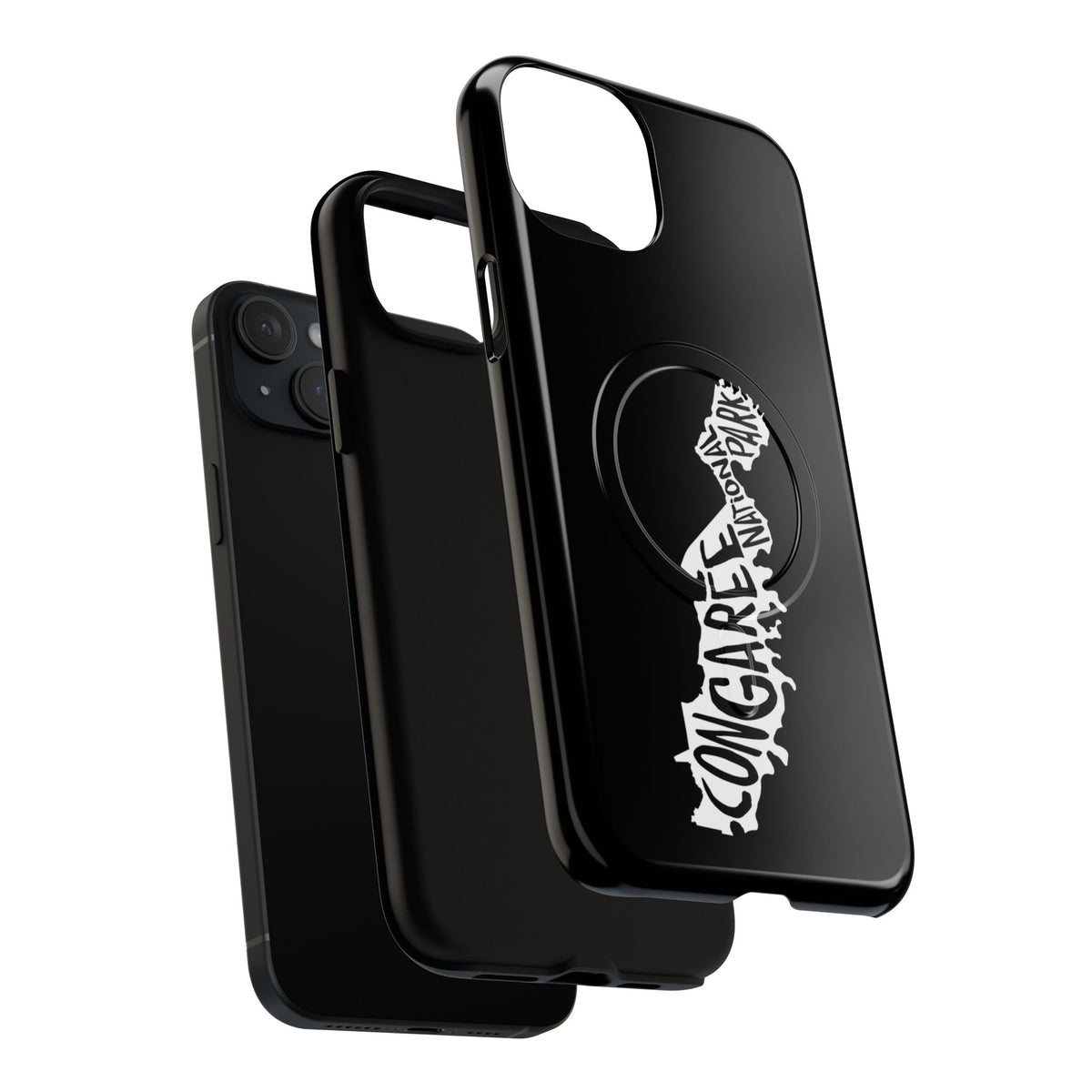 Congaree National Park iPhone Case with MagSafe - Map Design