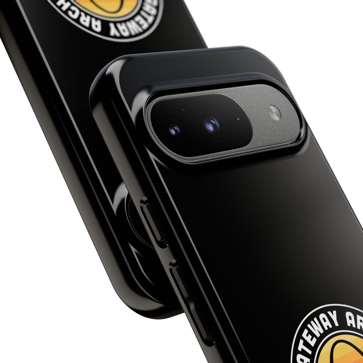 Gateway Arch National Park Phone Case - Round Emblem Design