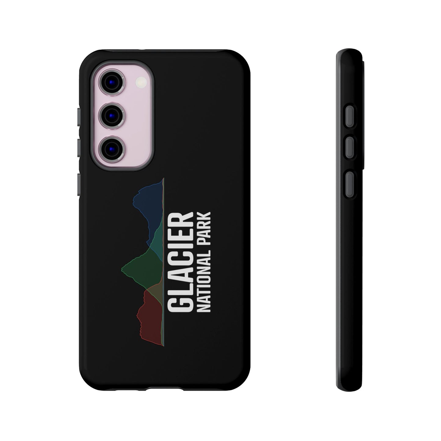 Glacier National Park Phone Case - Histogram Design