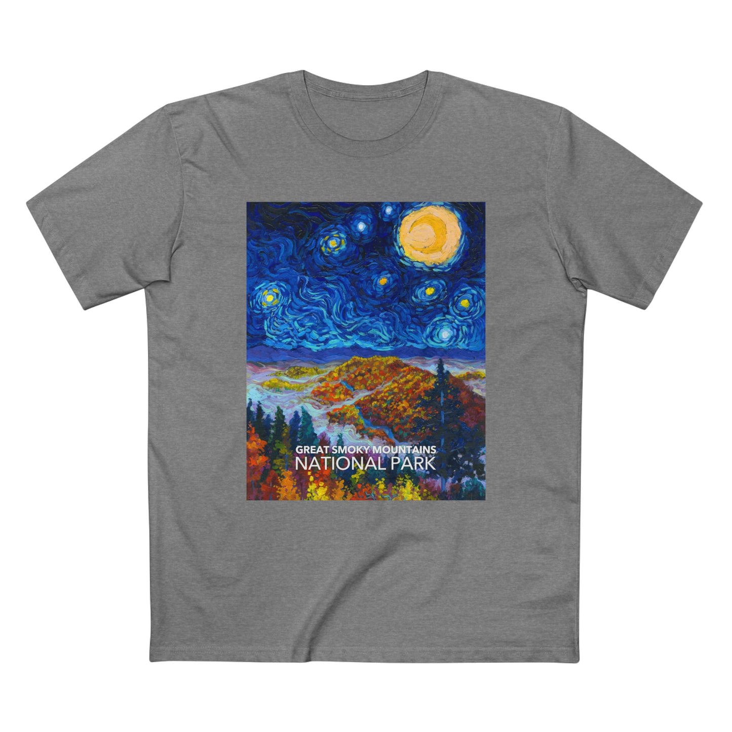 Great Smoky Mountains National Park T-Shirt - The Starry Night