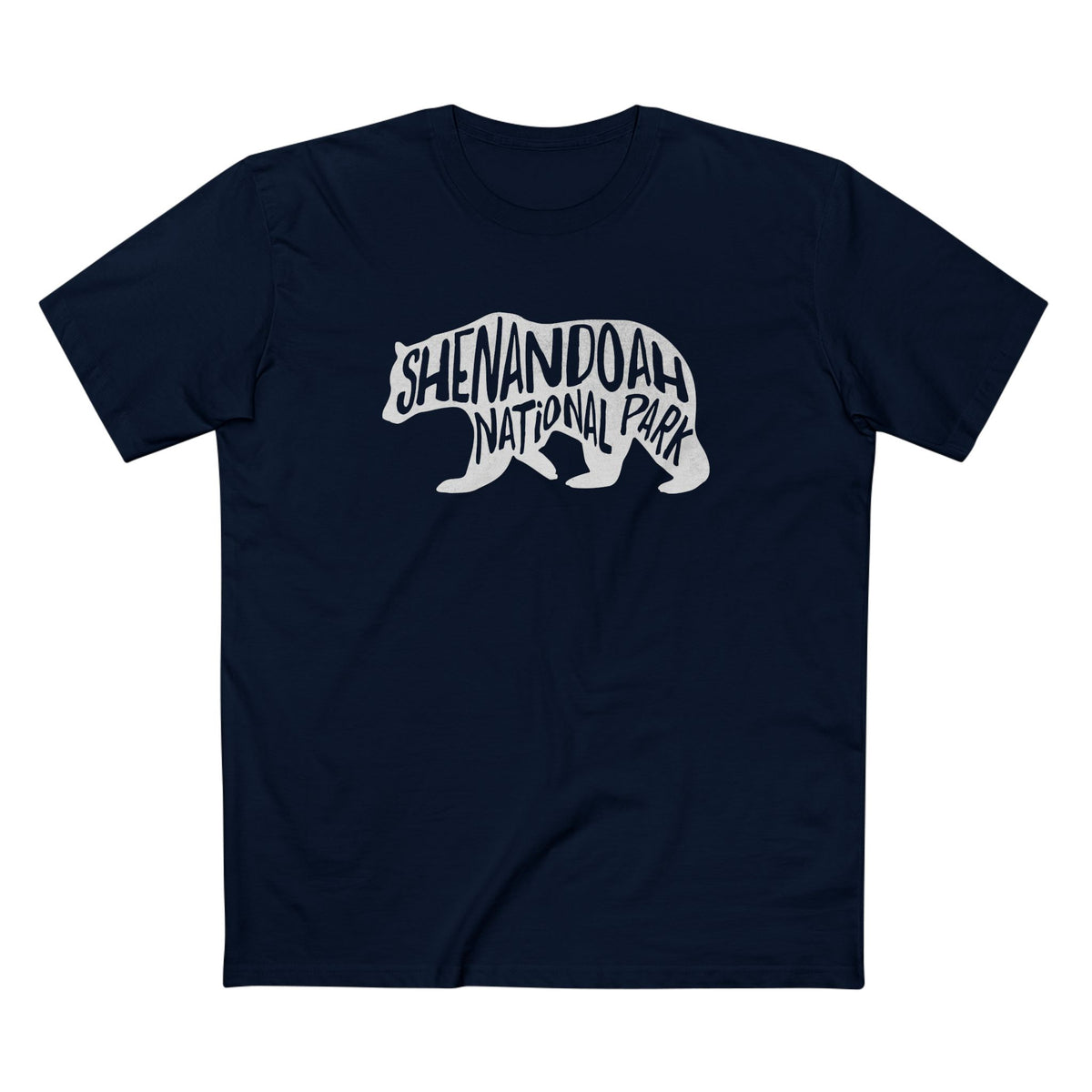 Shenandoah National Park T-Shirt - Black Bear in Navy