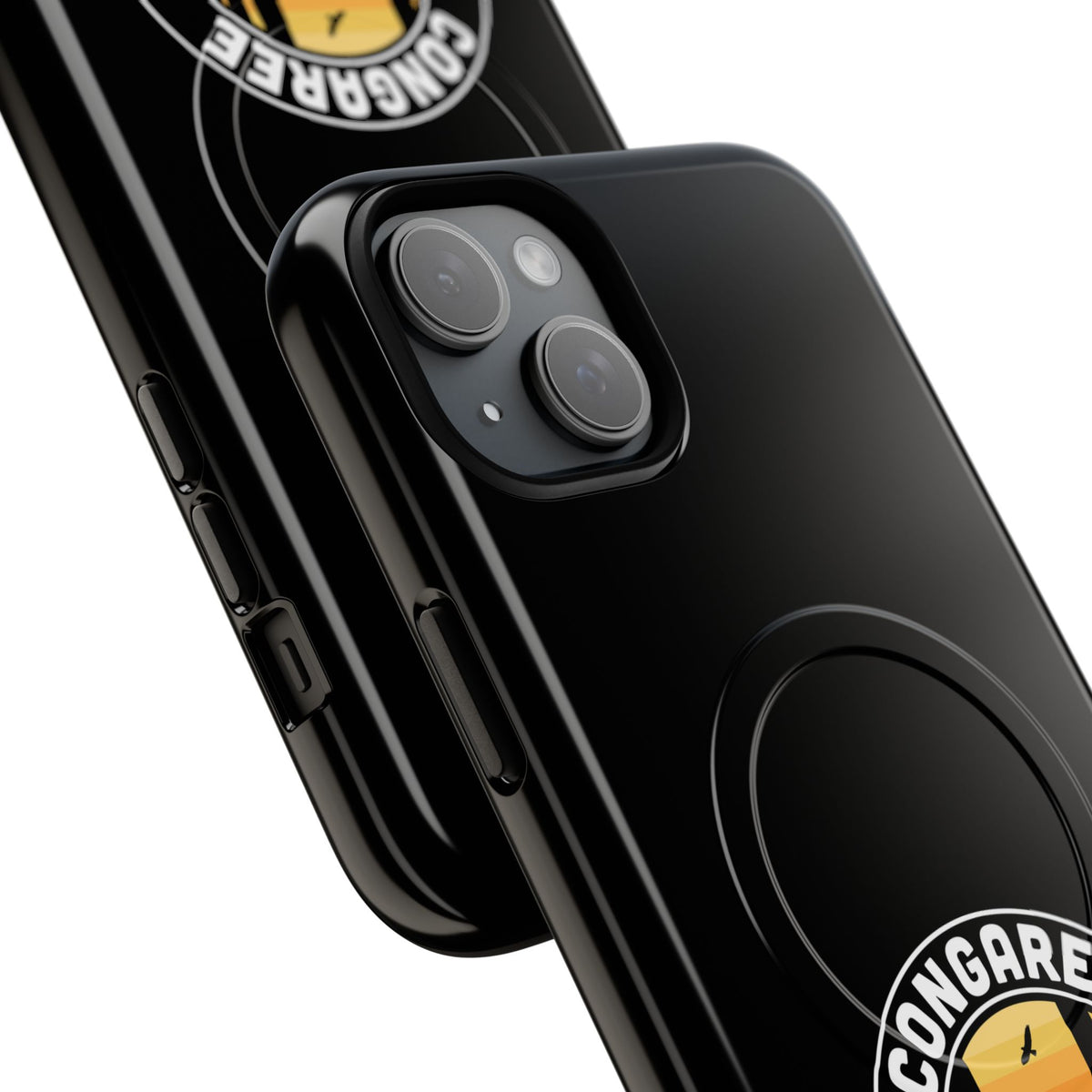 Congaree National Park iPhone Case with MagSafe - Round Emblem Design