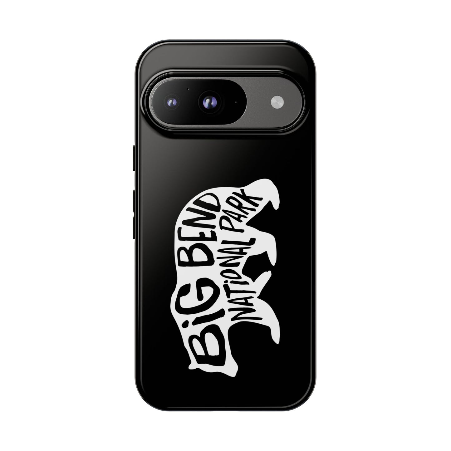 Big Bend National Park Phone Case - Black Bear Design