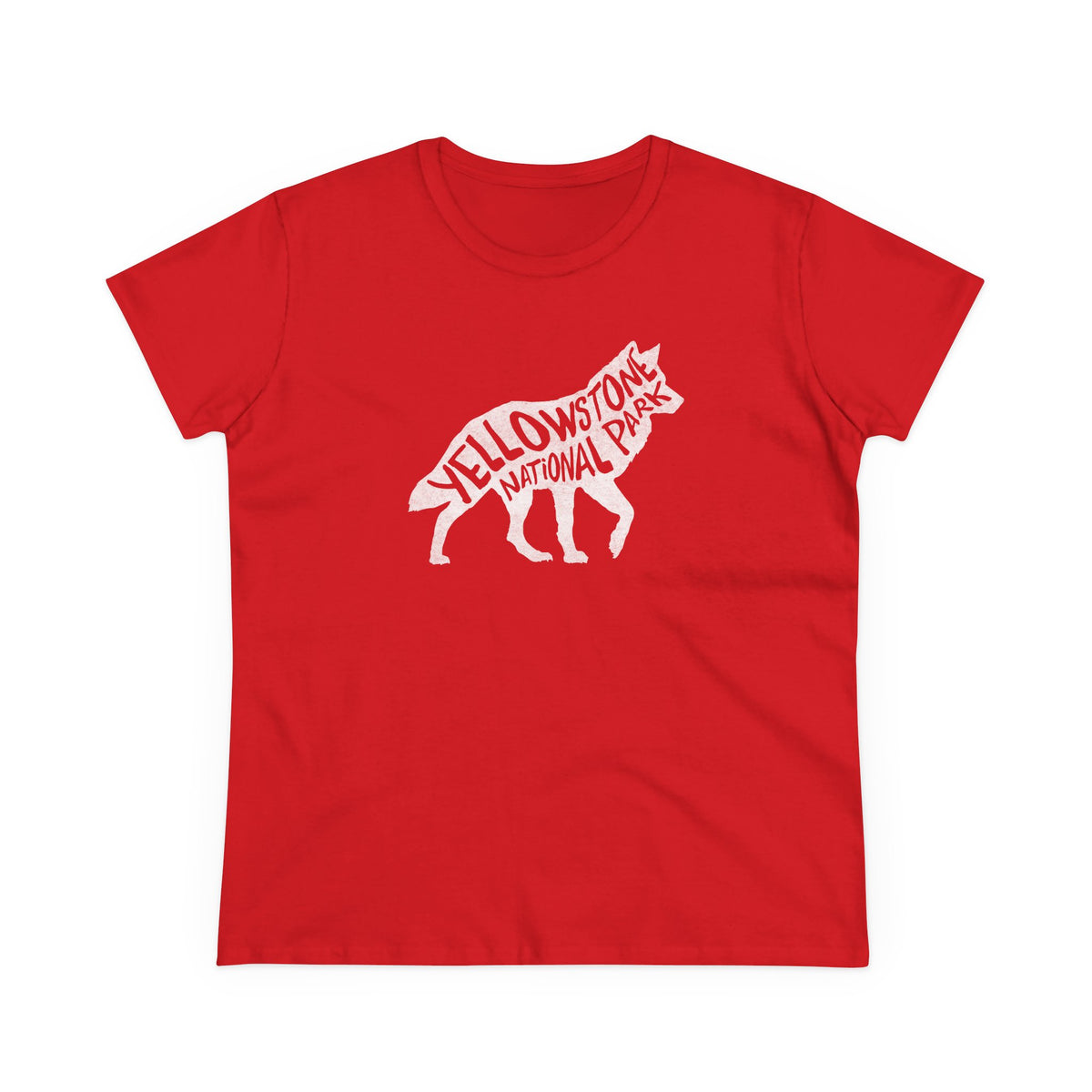 Yellowstone National Park Women's T-Shirt - Wolf