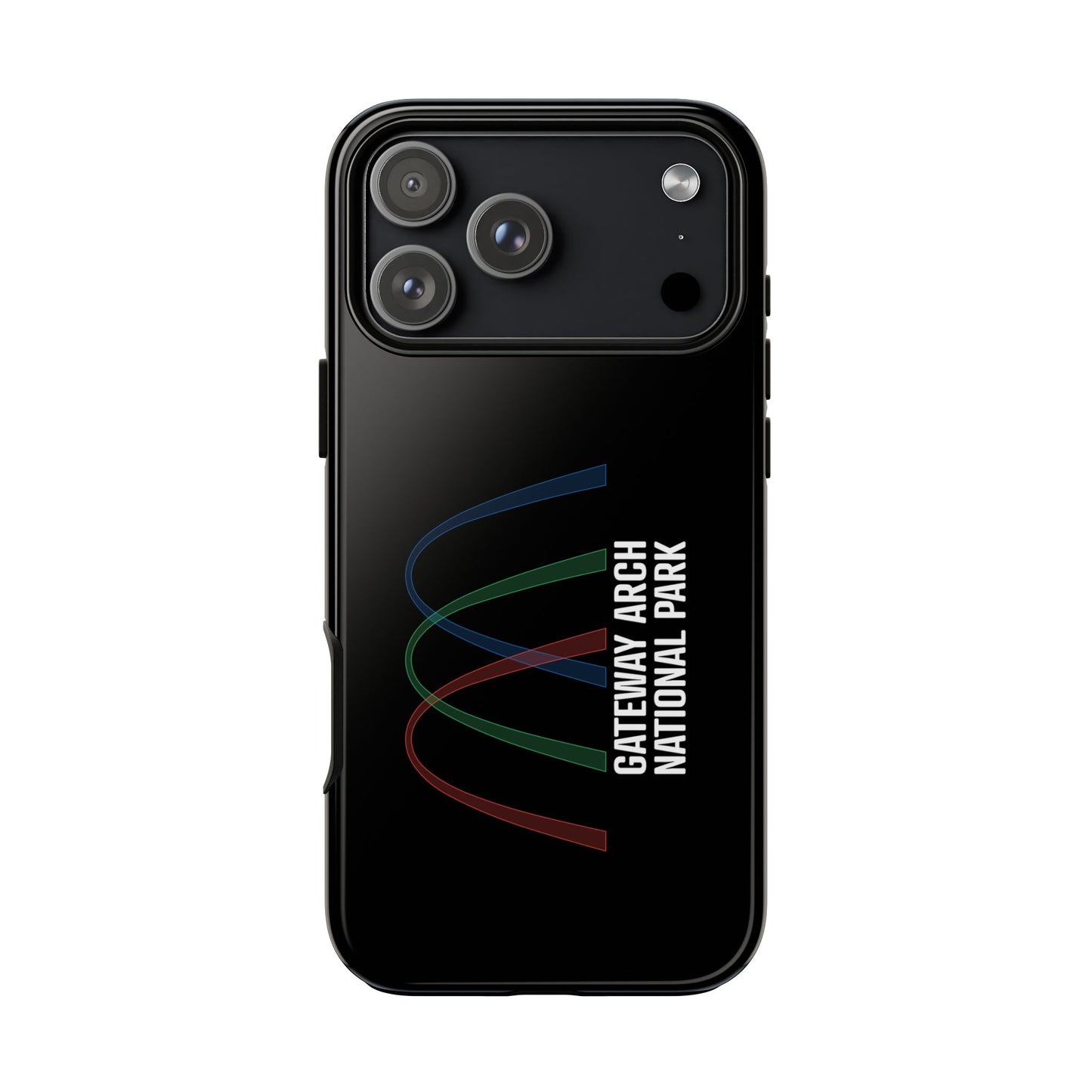 Gateway Arch National Park Phone Case - Histogram Design