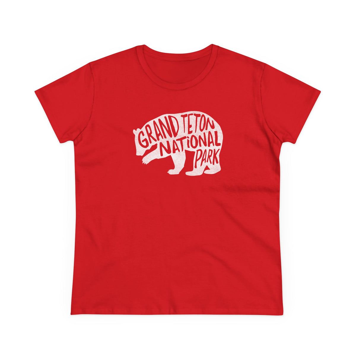 Grand Teton National Park Women's T-Shirt - Grizzly Bear