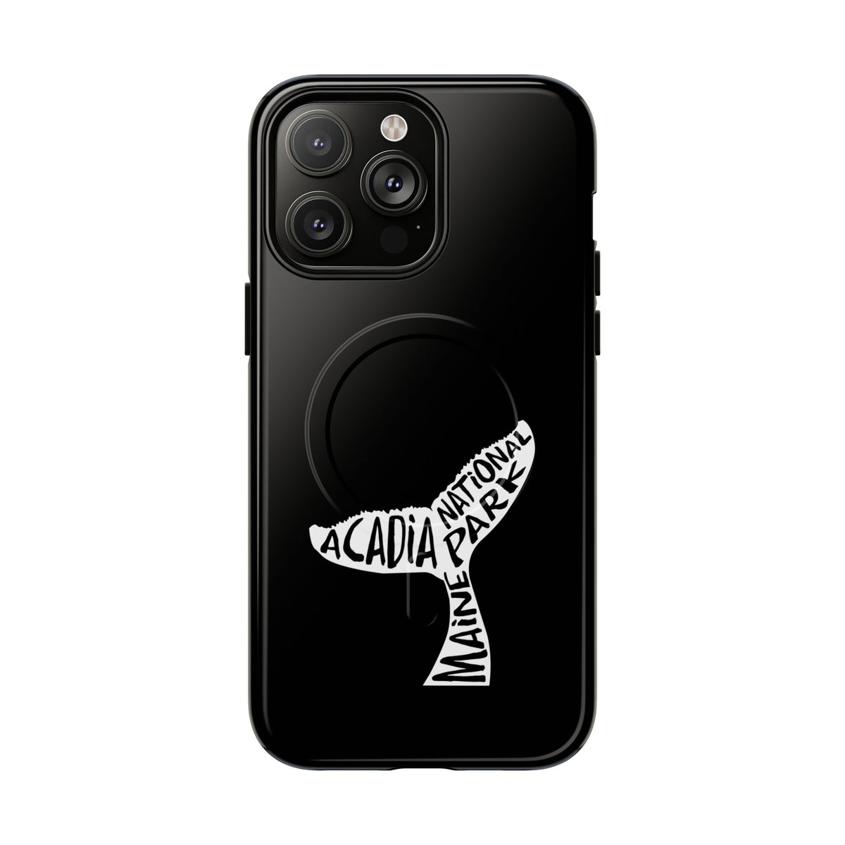 Acadia National Park iPhone Case with MagSafe - Humpback Whale Tail Design