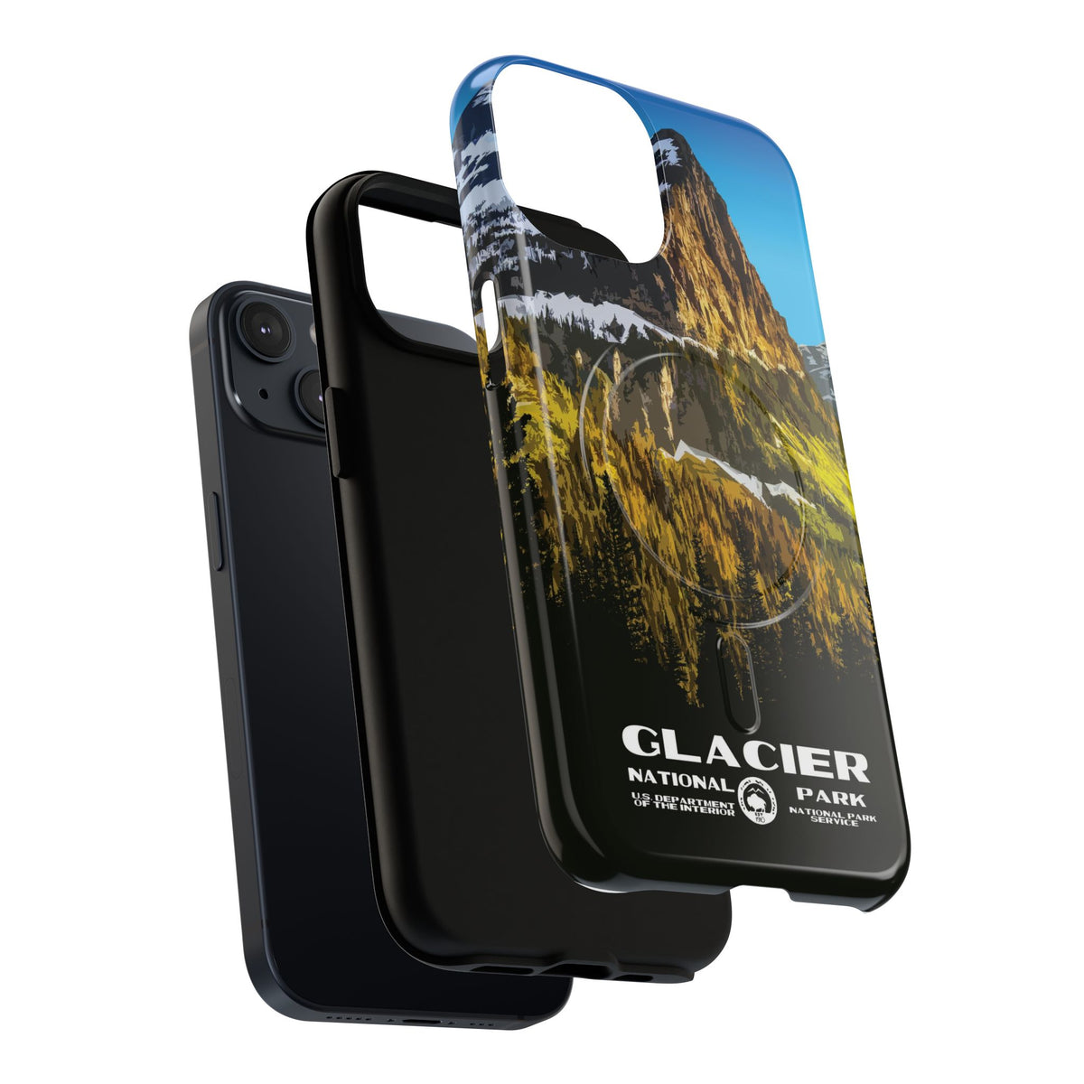 Glacier National Park iPhone Case with MagSafe - WPA Design