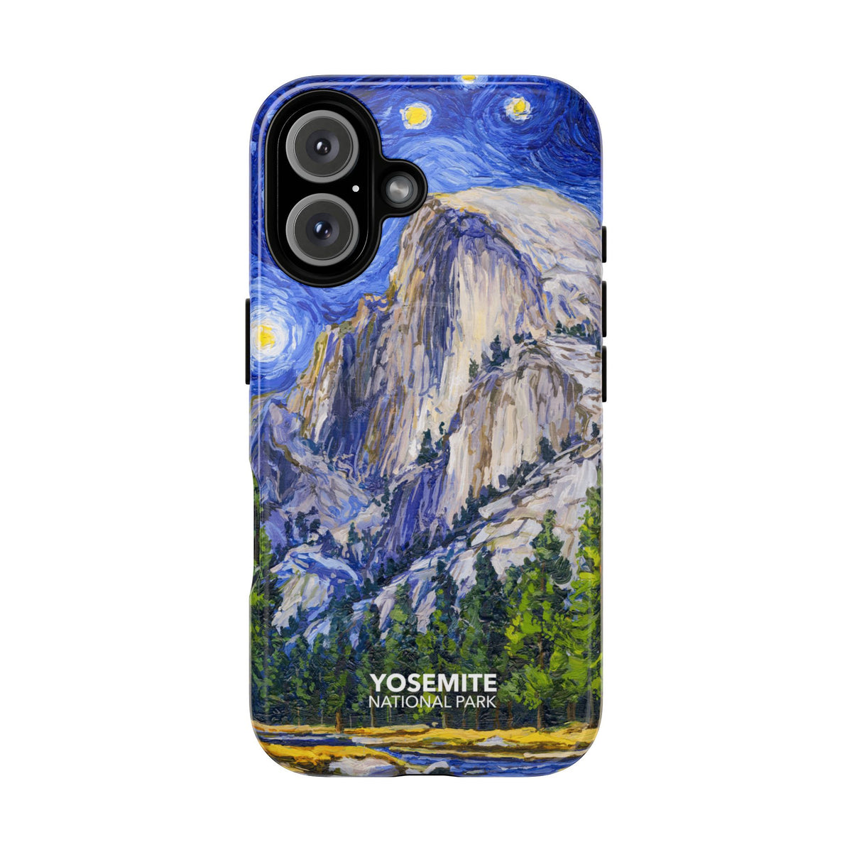 Yosemite National Park iPhone Case with MagSafe - Starry Night