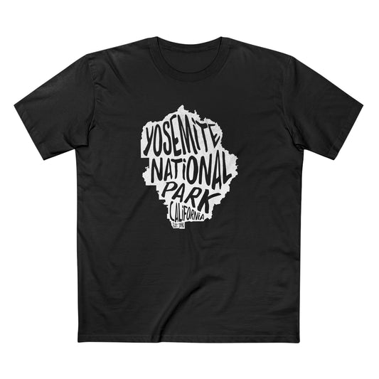 Yosemite National Park T-Shirt - Map