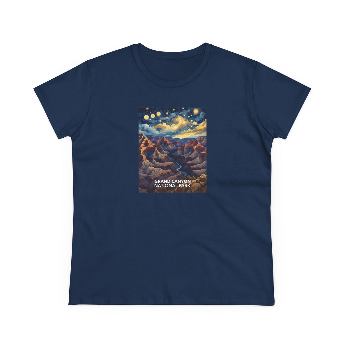 Grand Canyon National Park Women's T-Shirt - Starry Night