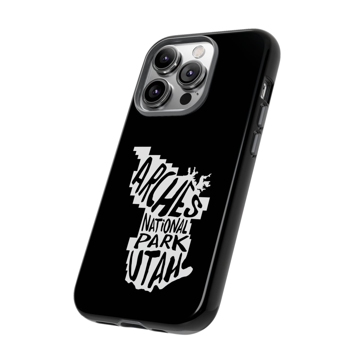 Arches National Park Phone Case - Map Design