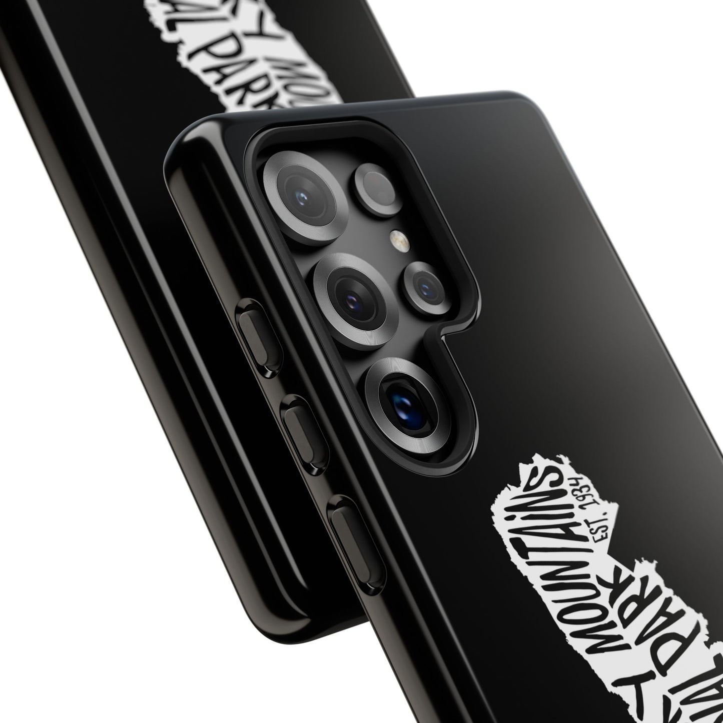 Great Smoky Mountains National Park Phone Case - Map Design