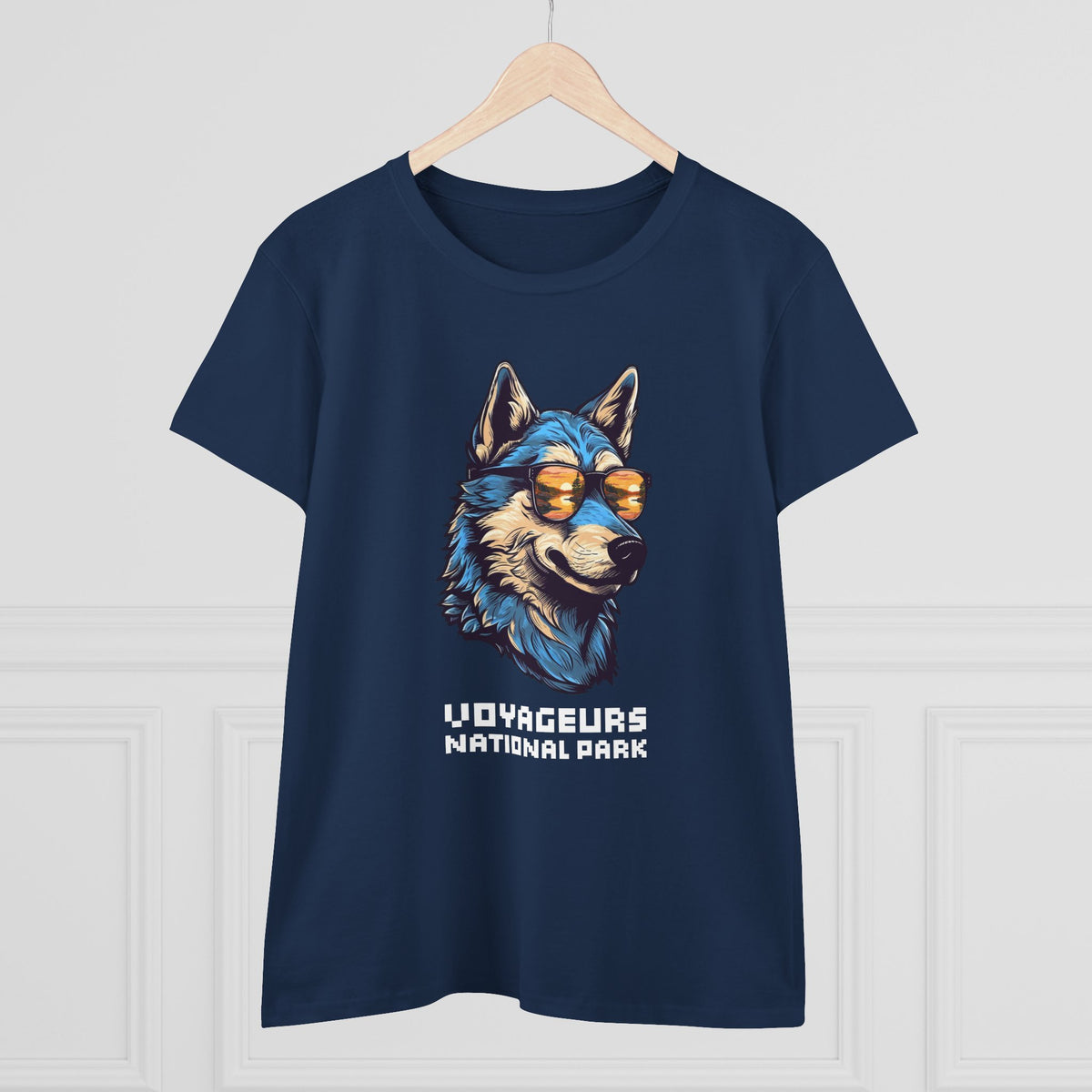 Voyageurs National Park Women's T-Shirt - Cool Wolf