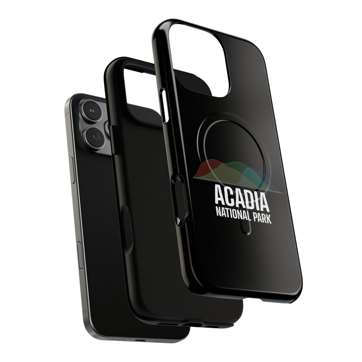 Acadia National Park iPhone Case with MagSafe - Histogram Design