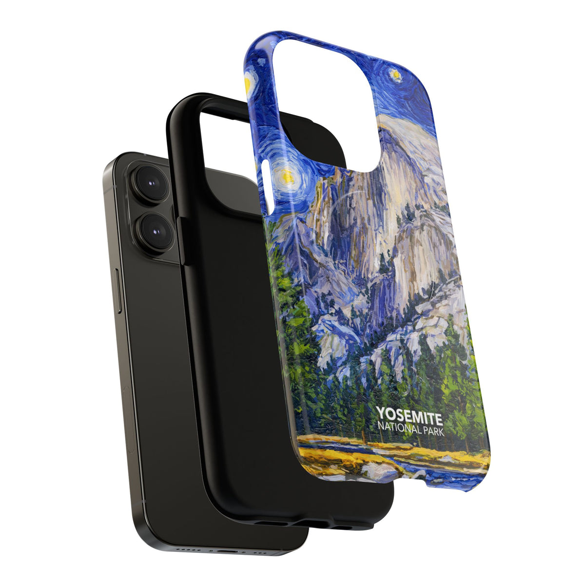 Yosemite National Park iPhone Case with MagSafe - Starry Night
