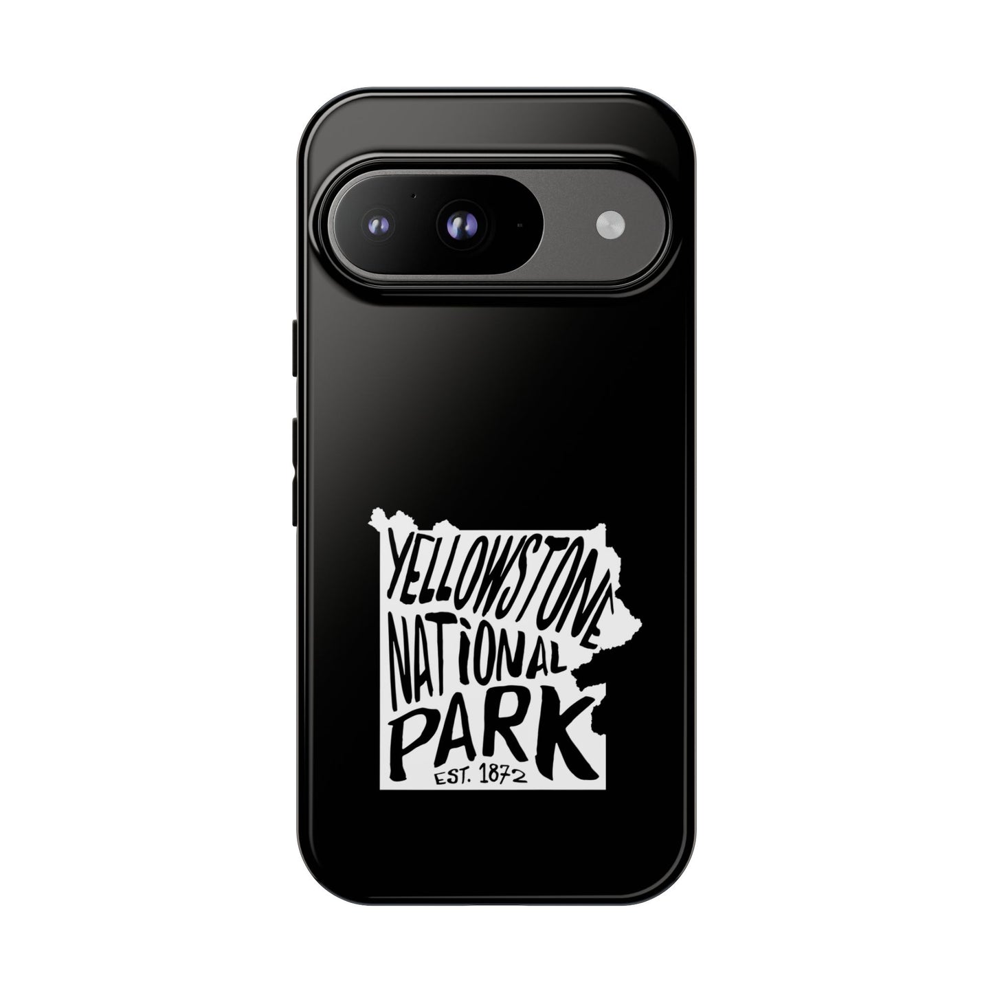 Yellowstone National Park Phone Case - Map Design