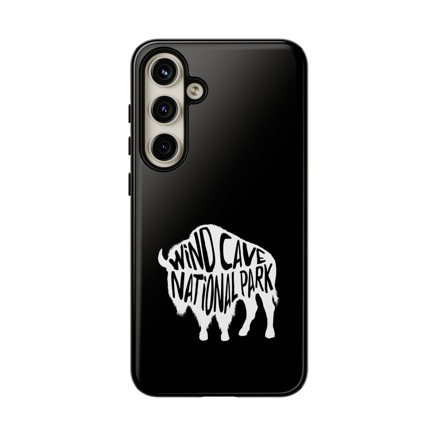 Wind Cave National Park Phone Case - Bison Design