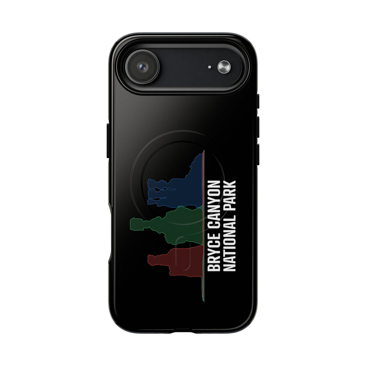 Bryce Canyon National Park iPhone Case with MagSafe - Histogram Design