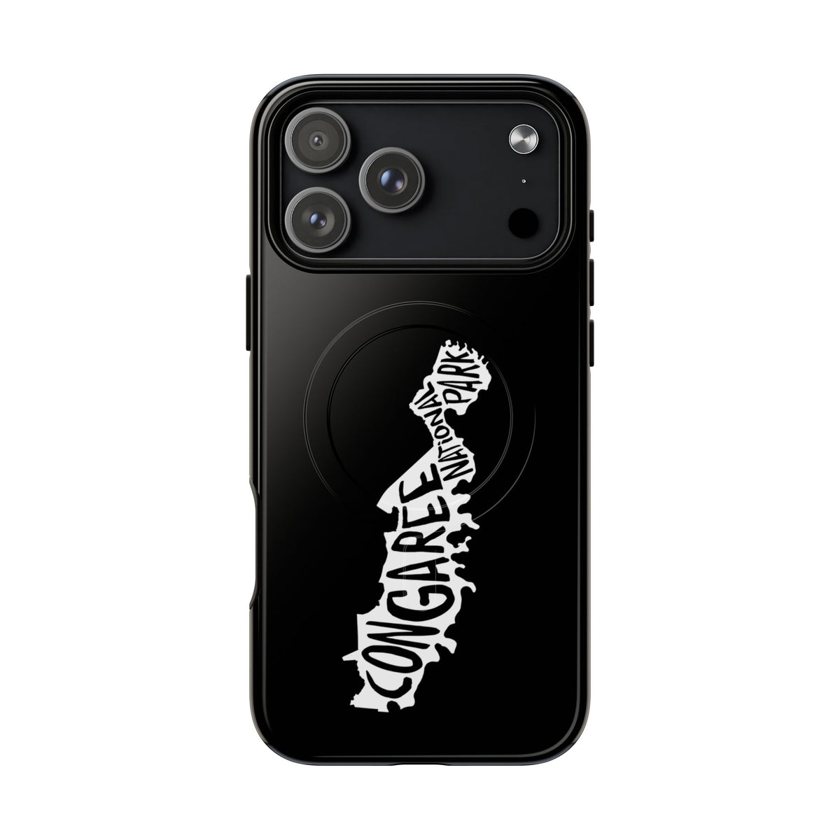 Congaree National Park iPhone Case with MagSafe - Map Design
