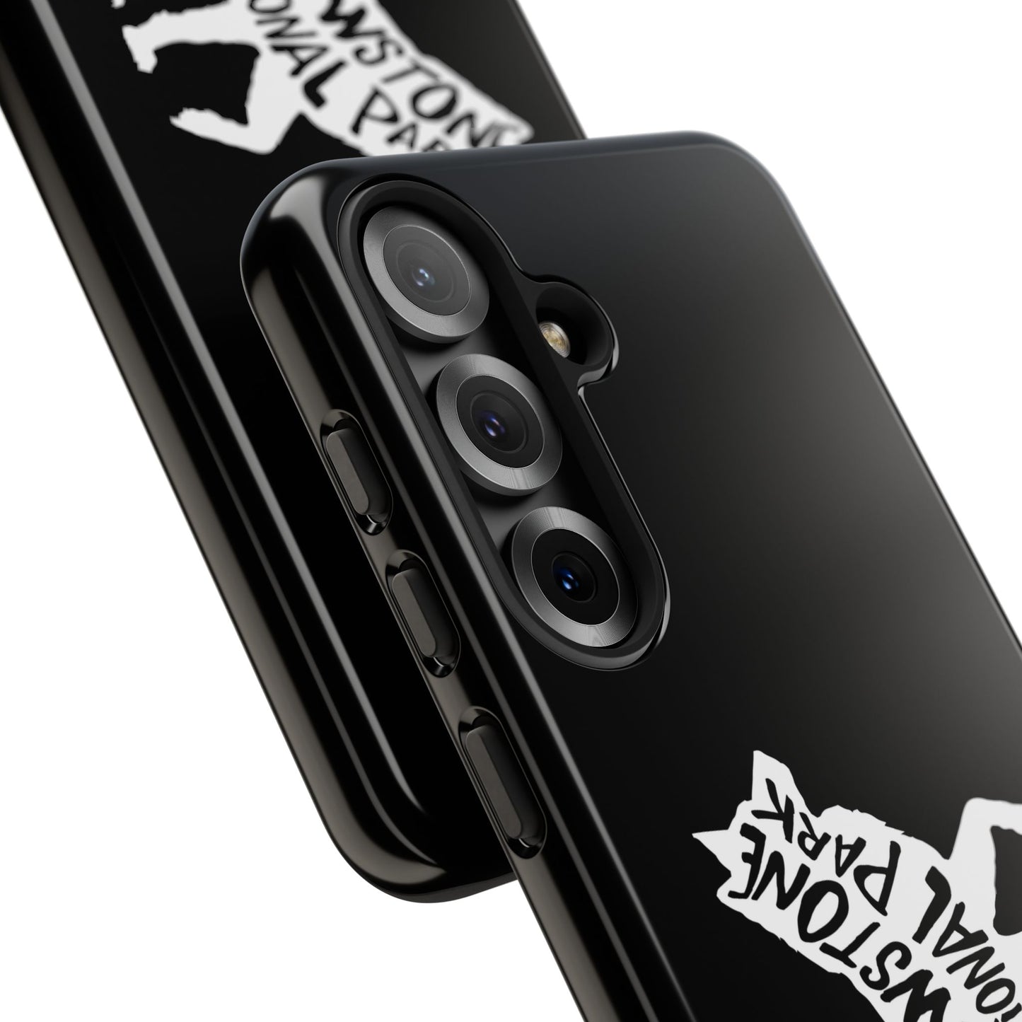 Yellowstone National Park Phone Case - Wolf Design