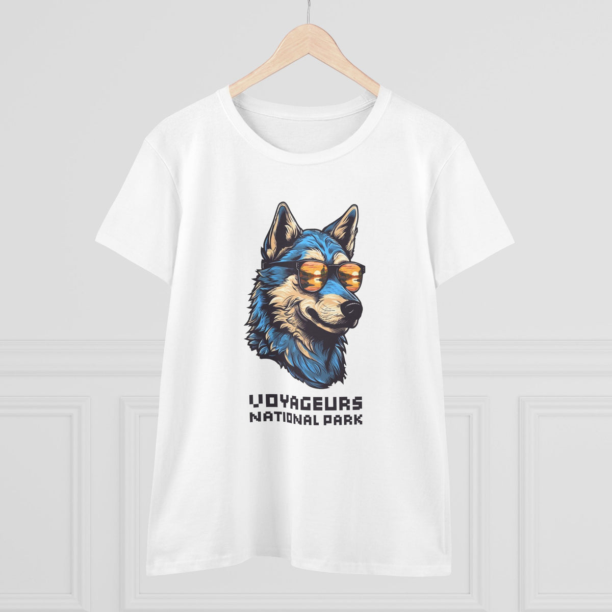 Voyageurs National Park Women's T-Shirt - Cool Wolf