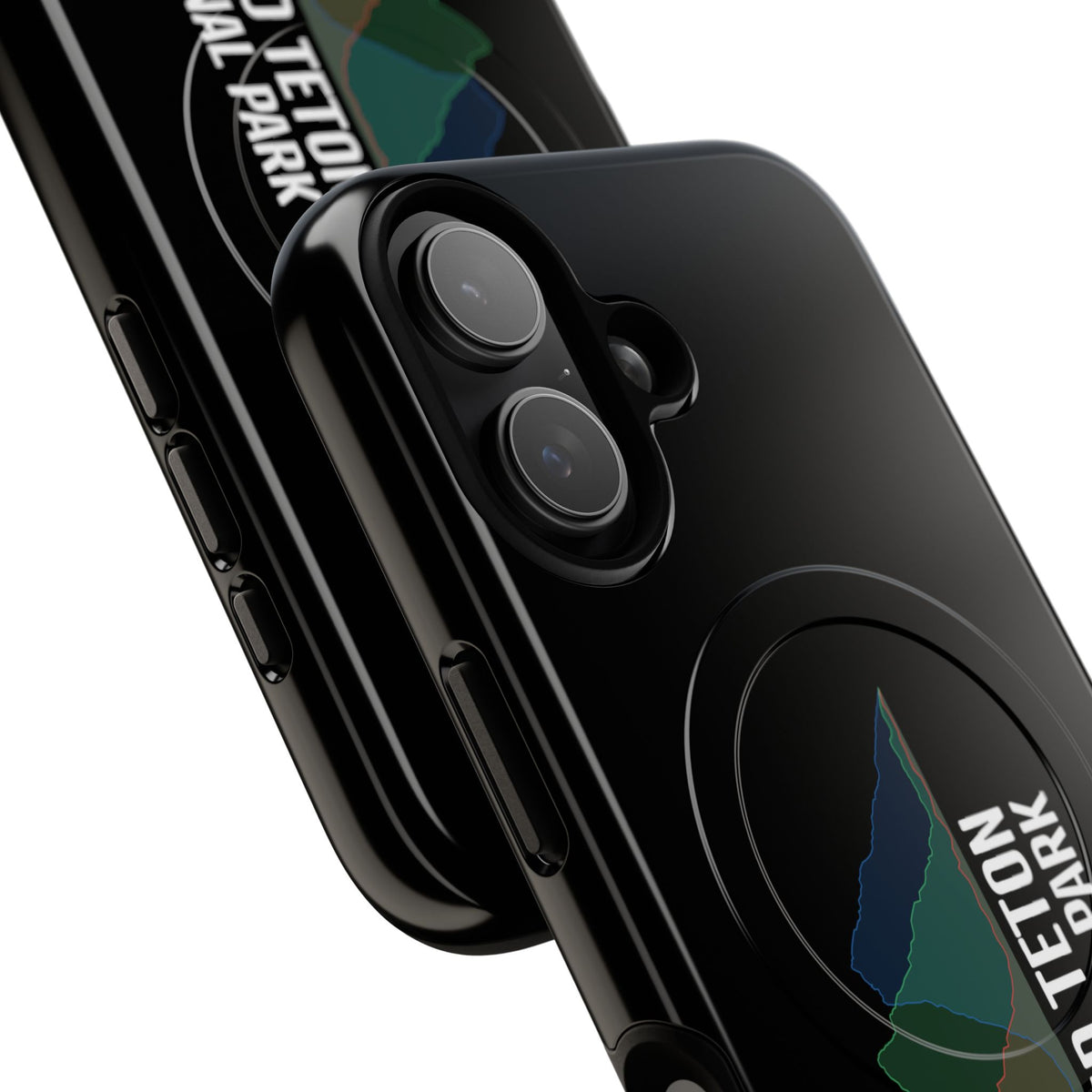 Grand Teton National Park iPhone Case with MagSafe - Histogram Design