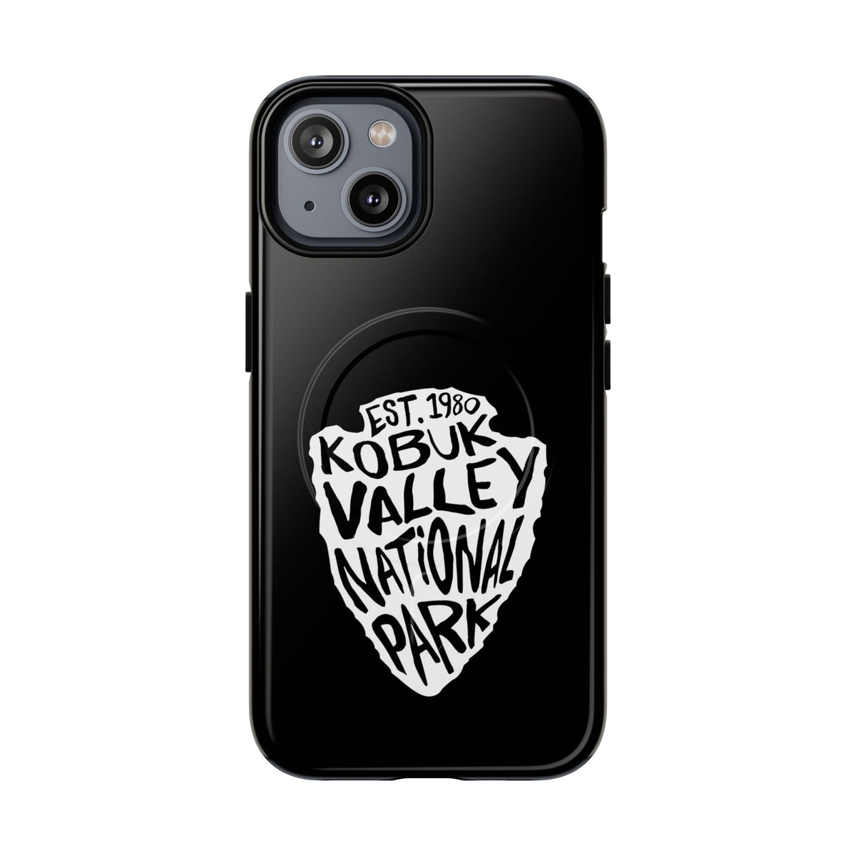Kobuk Valley National Park iPhone Case with MagSafe - Arrowhead Design