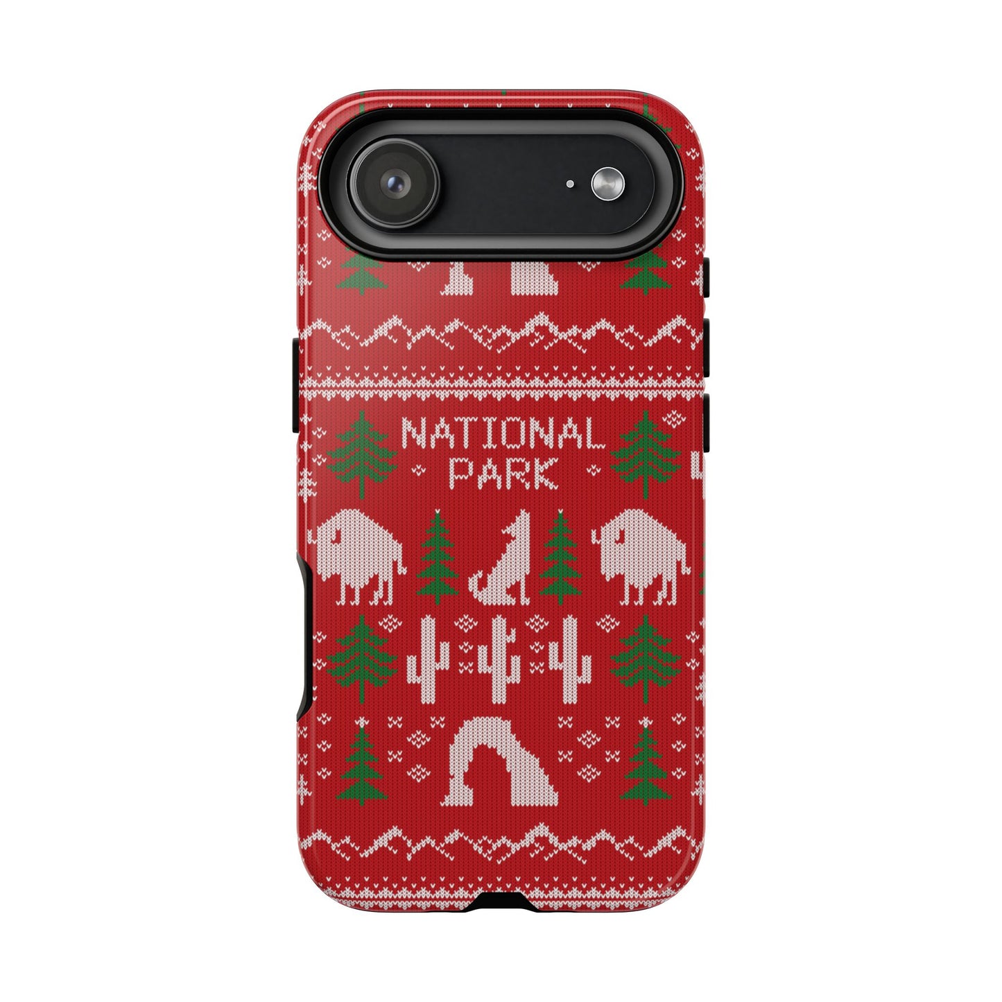 National Park Phone Case - Fair Isle Pattern