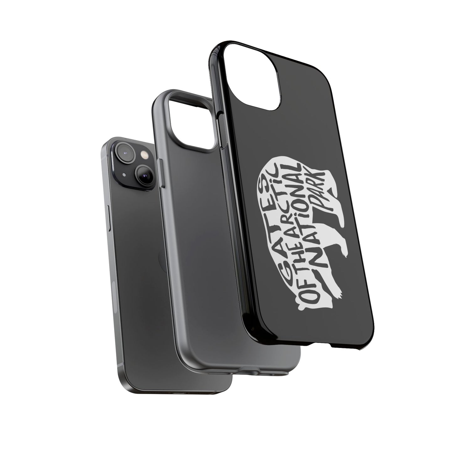 Gates of the Arctic National Park Phone Case - Grizzly Bear Design
