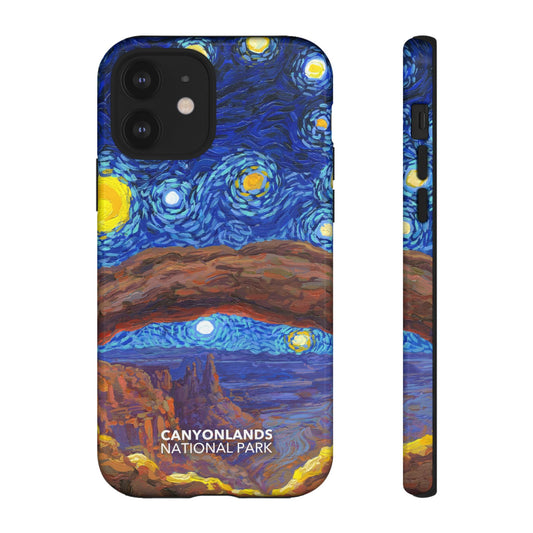 Canyonlands National Park Phone Case - Starry Night