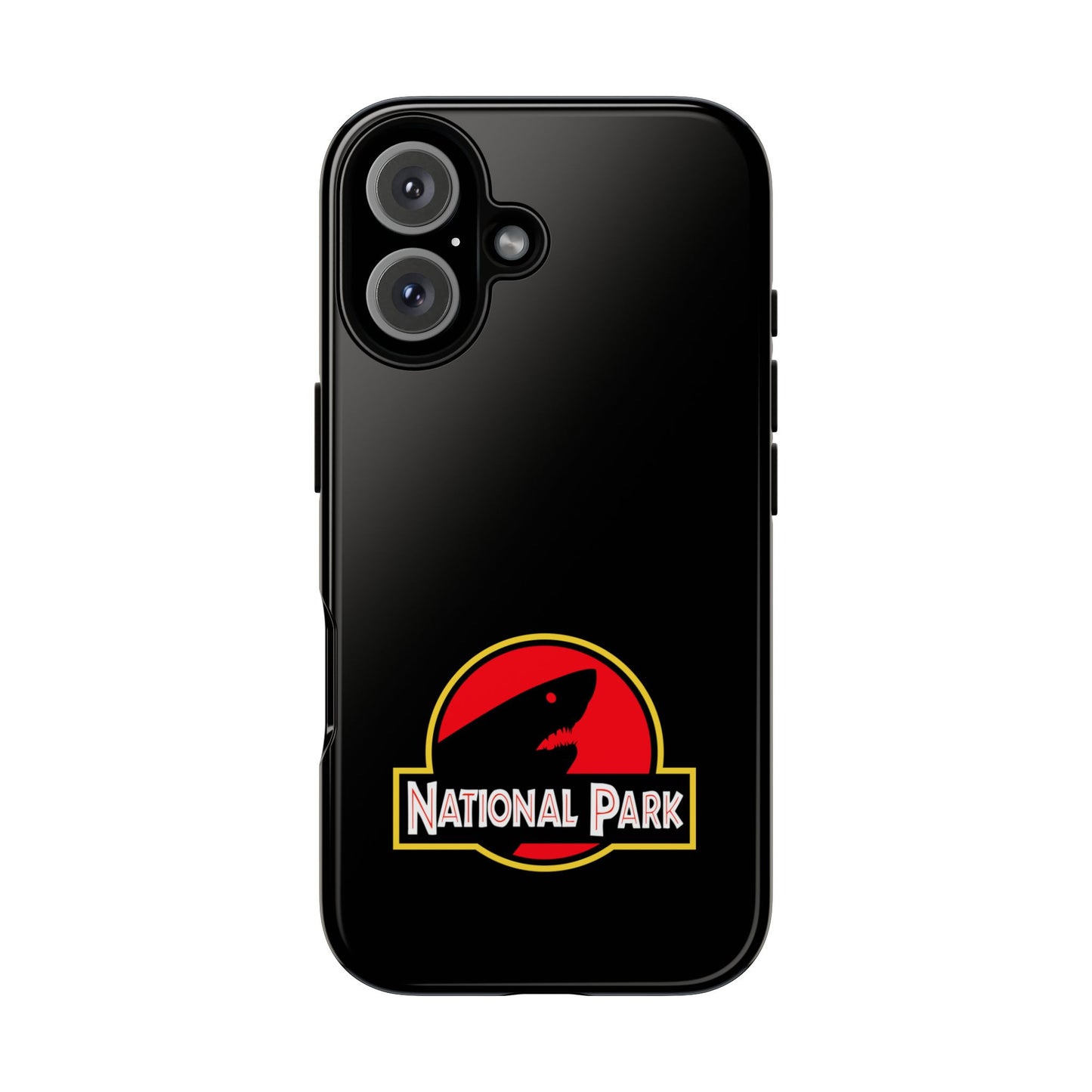 Shark National Park Phone Case - Parody Logo