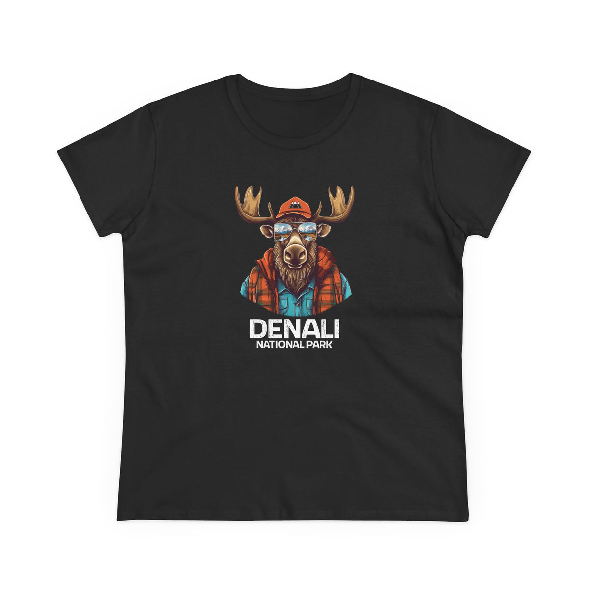 Denali National Park Women's T-Shirt - Cool Moose