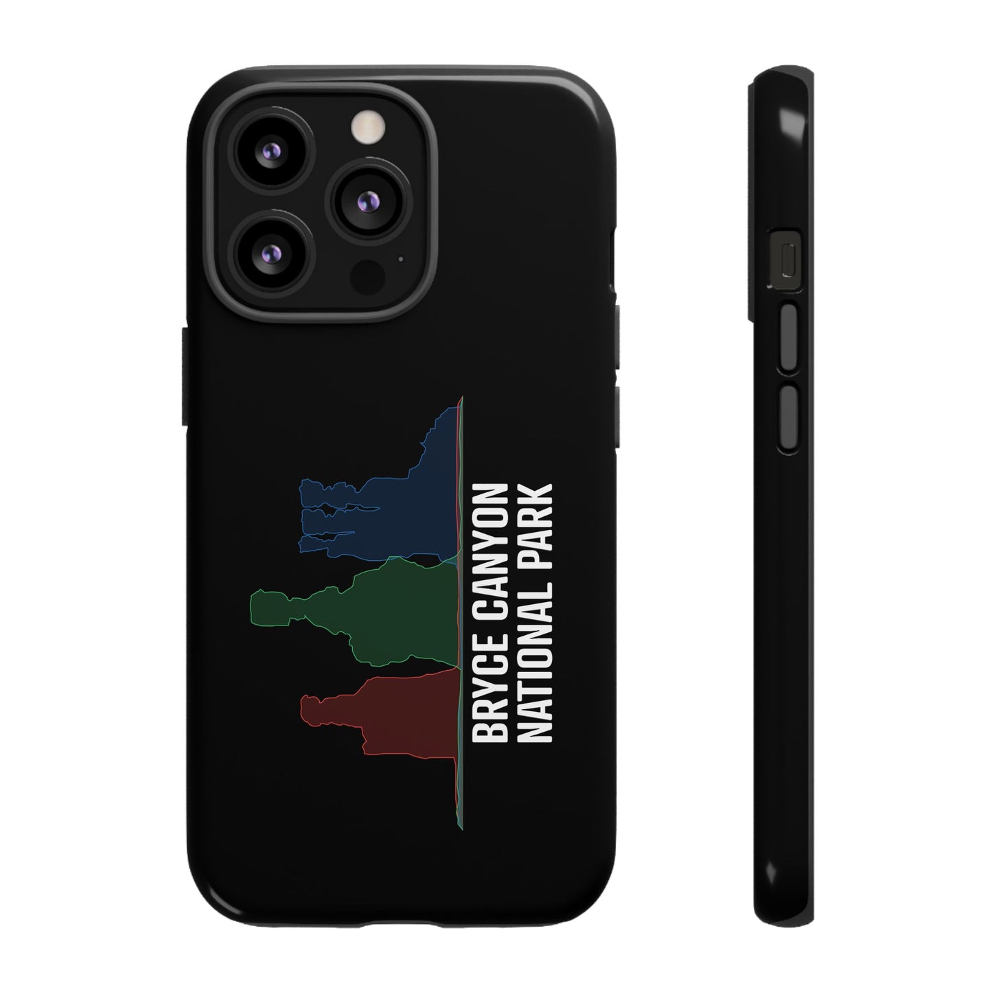 Bryce Canyon National Park Phone Case - Histogram Design