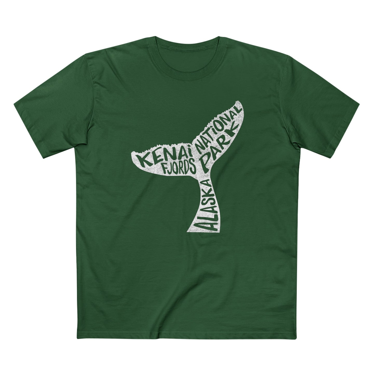 Kenai Fjords National Park T-Shirt - Whale Tail