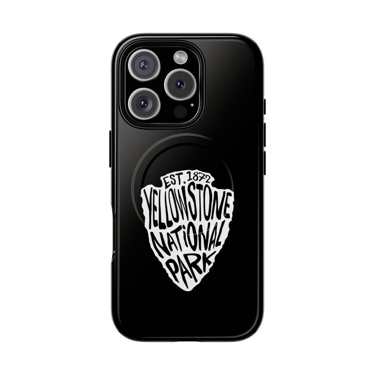 Yellowstone National Park iPhone Case with MagSafe - Arrowhead Design