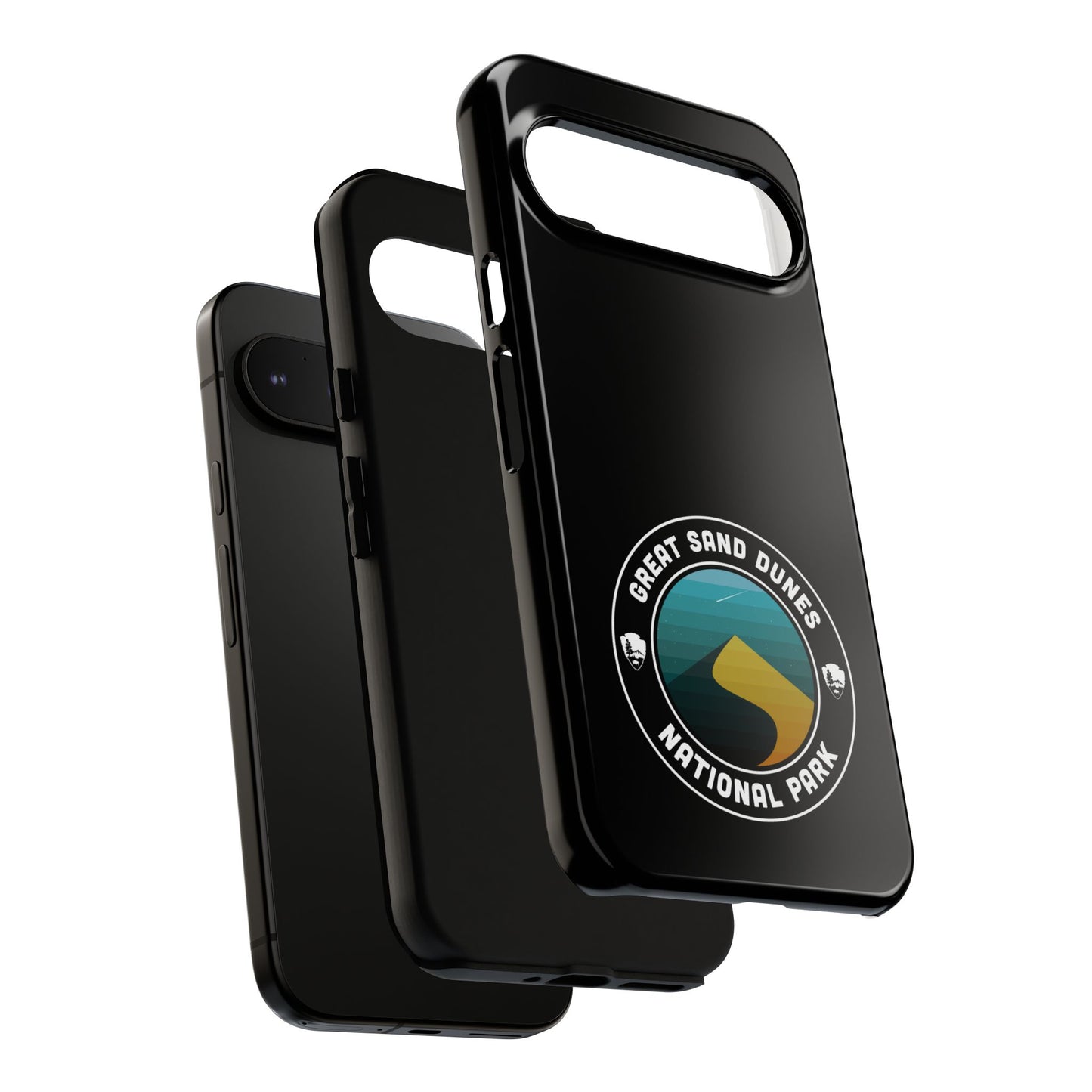 Great Sand Dunes National Park Phone Case - Round Emblem Design